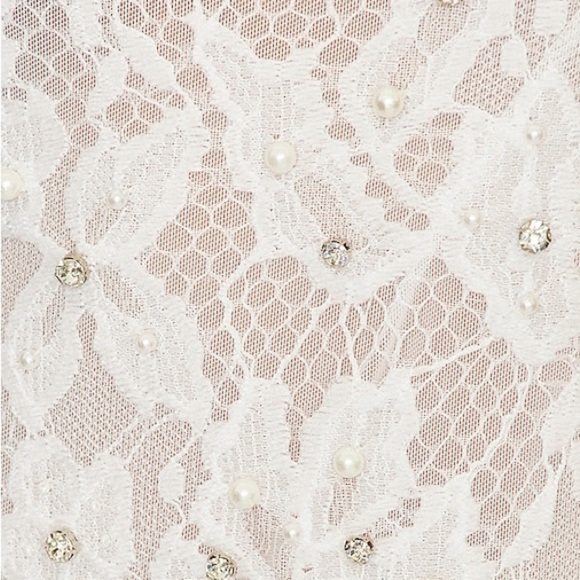 HEMANT & NANDITA Reet Midi Dress In Off White - Picture 8 of 13